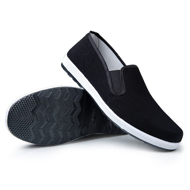 Summer Beijing cloth shoes spot supply men's cloth shoes thousands of bottom beef tendon bottom wholesale black old cloth shoes single shoes 5