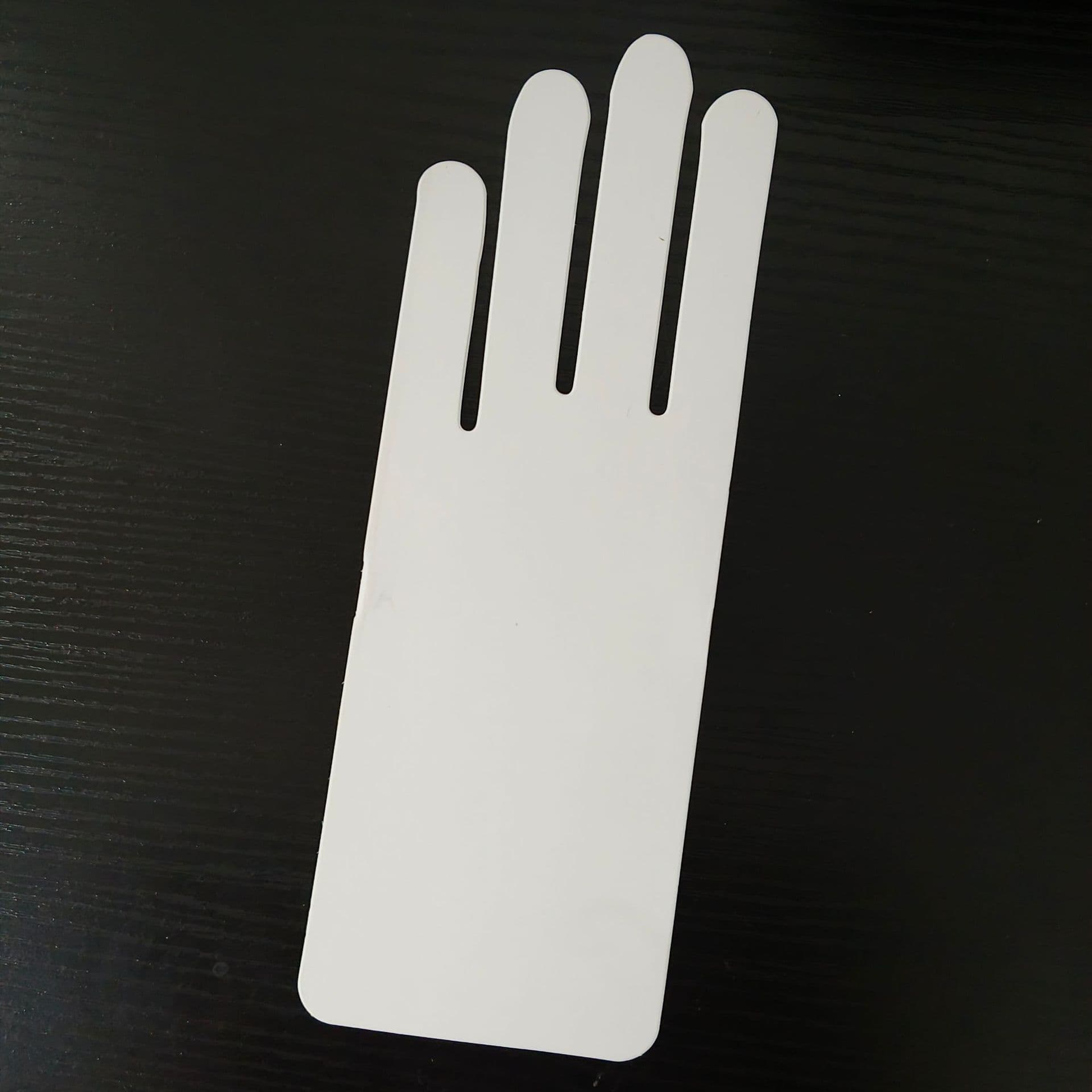 Gloves, hardened sleeves, increased thickness 3