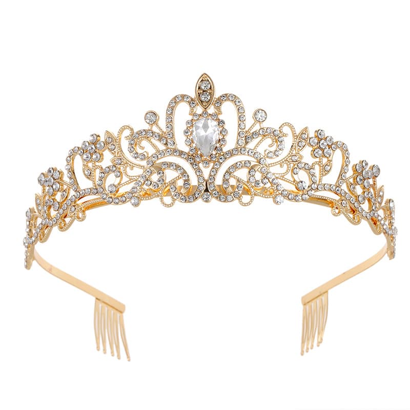 Children's tiara, headband for bride, hair accessory, princess style, high-quality style, new collection 4