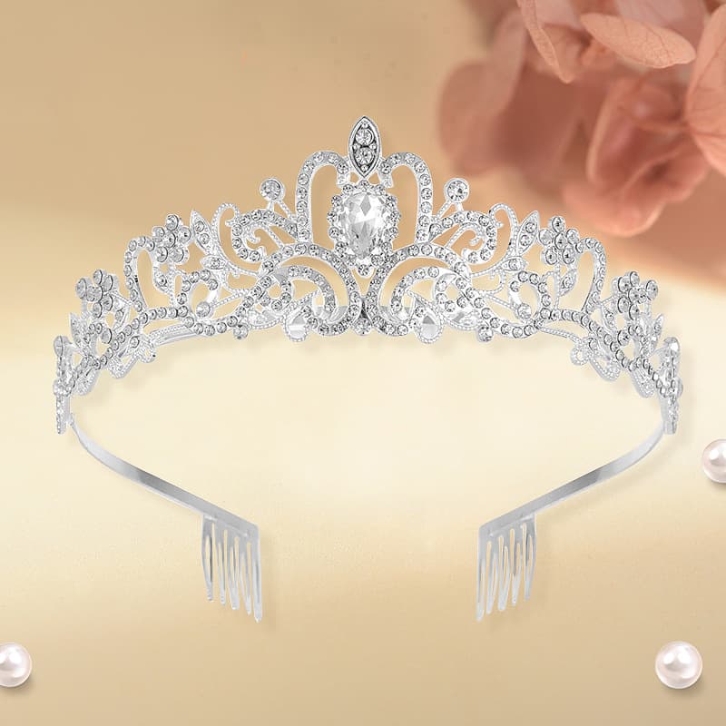 Children's tiara, headband for bride, hair accessory, high-quality style, new collection