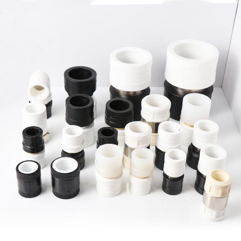 PPR transition PE conversion connector PB transformation PERT transformation and other diameter connections PPR water pipe copper accessories 202532 2