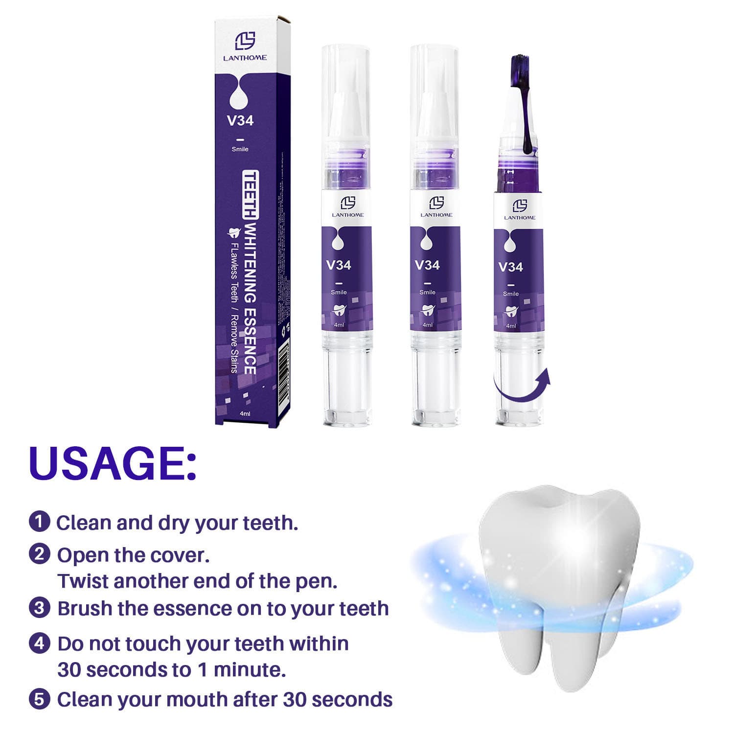 (Cross-border trading), toothbrush, purple gel, (Physicals) 2
