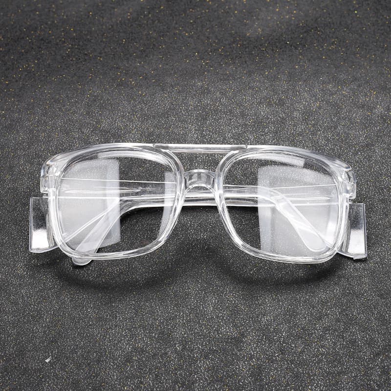 Factory anti -splash glass welding mirror site dust prevention and fire protection glasses outdoor sandproof wind mirrors 2