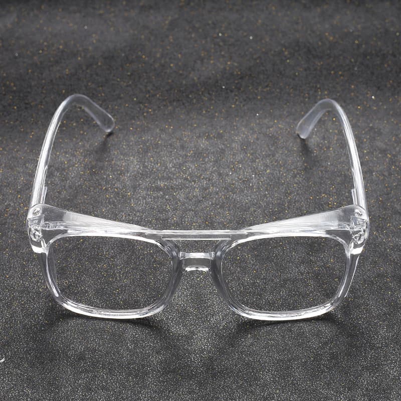 Factory anti -splash glass welding mirror site dust prevention and fire protection glasses outdoor sandproof wind mirrors 4