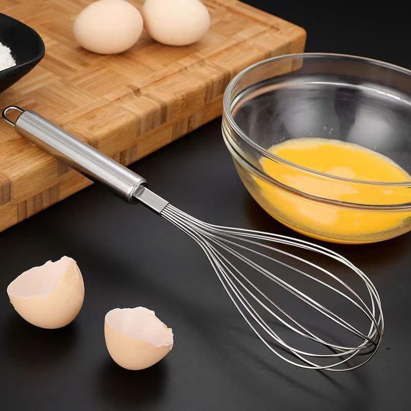 Stainless steel manual egg beam to send cream artifact baking home kitchen beating egg mixer egg white separation