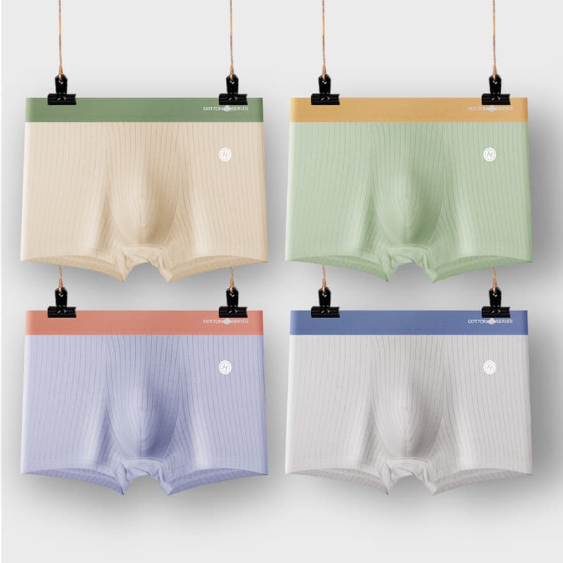 (Wholesale), cotton comfortable pants, trousers flat, breathable antibacterial underwear, for teenagers 4