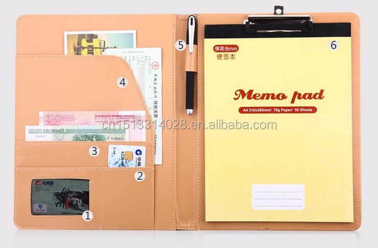 Professional quality folder, tear-off sheet 3