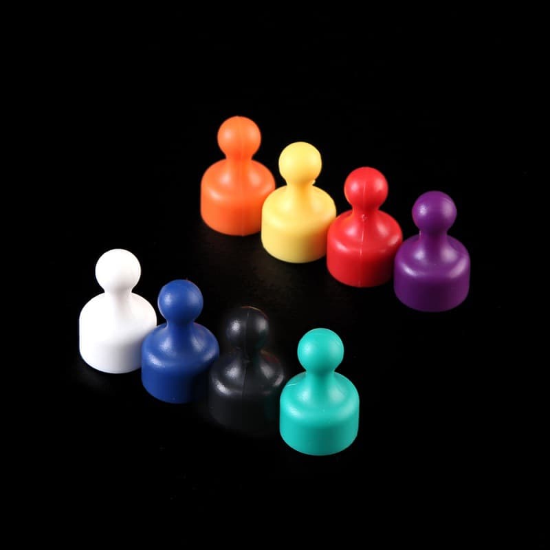 Powerful magnetic small plastic strong magnet for office 4