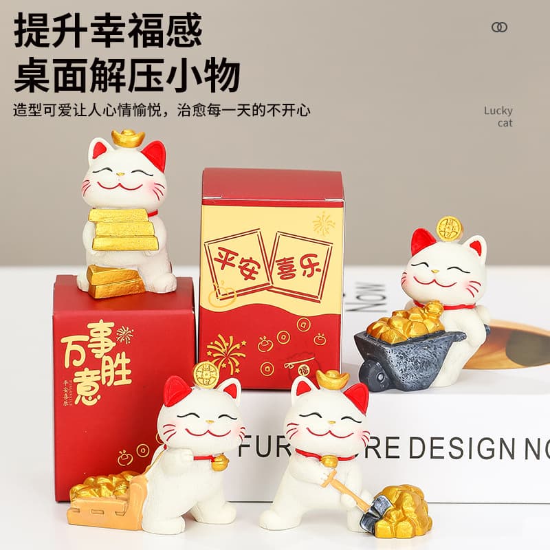 Cute decorations for office, for luck, Birthday gift 4