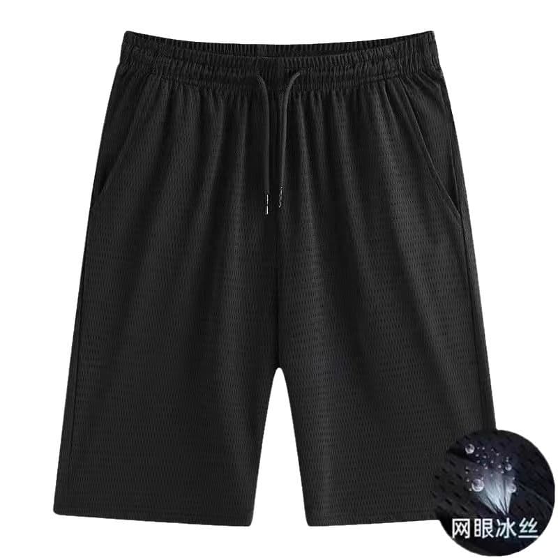 Silk breathable quick dry sports summer shorts for leisure, loose fit, for running 5