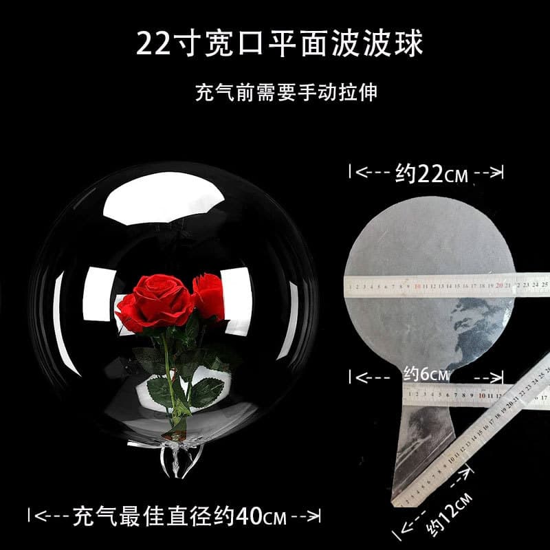 (Cross-border trading), children's transparent evening dress, balloon, Birthday gift, Amazon 6