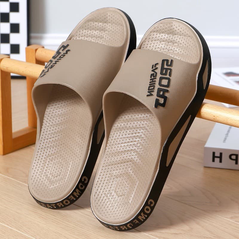 Men's summer wear-resistant sports slippers, 2023 collection, internet celebrity, soft sole