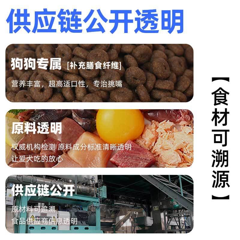 Dog food adult dog food manufacturer wholesale 40 kilograms of puppies special grain Teddy golden retriever large dog small dog factory delivery 2