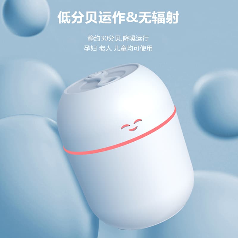 Mute humidifier for auto for office, small ultrasonic aroma diffuser 4
