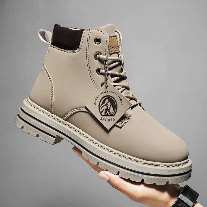 (Cross-border trading), Martens, fashionable extra large retro boots English style, plus size, British style 3