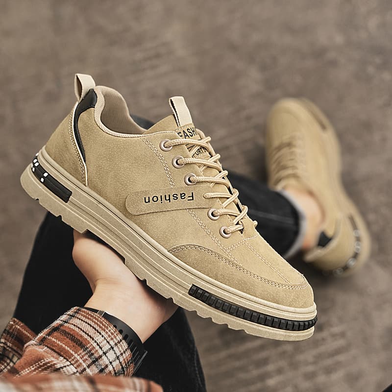 2023 New Autumn Wear-resistant Labor Insurance Men's Shoes Lightweight Work Shoes Trendy Versatile Shoes Work Shoes Men's 2