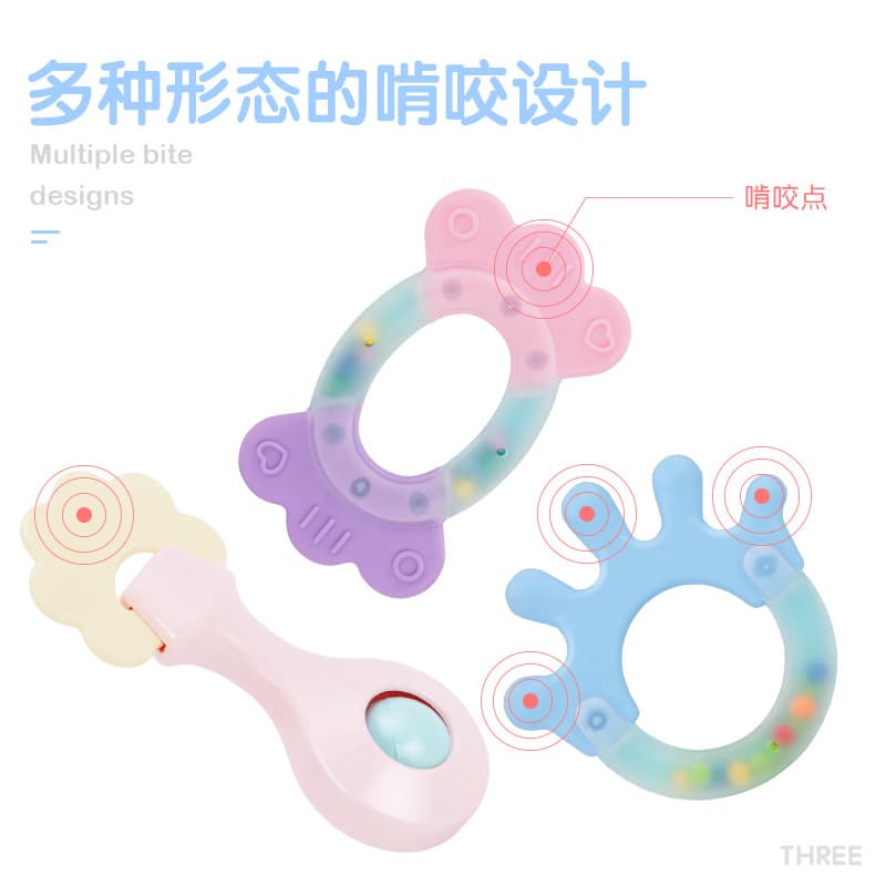 (Cross-border trading), children's beanbag, toy for new born, teether for early age, 0-6-12 month, early education 5