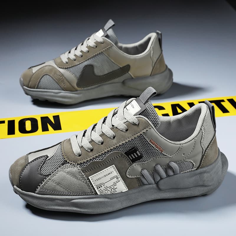 Men's shoes spring breathable 2025 new mesh sports casual running design niche travel dad versatile trendy shoes 3
