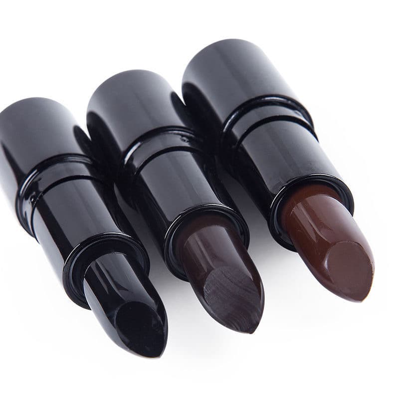 Washable hair dye for gray hair, brown black lipstick, hair dye brush 5