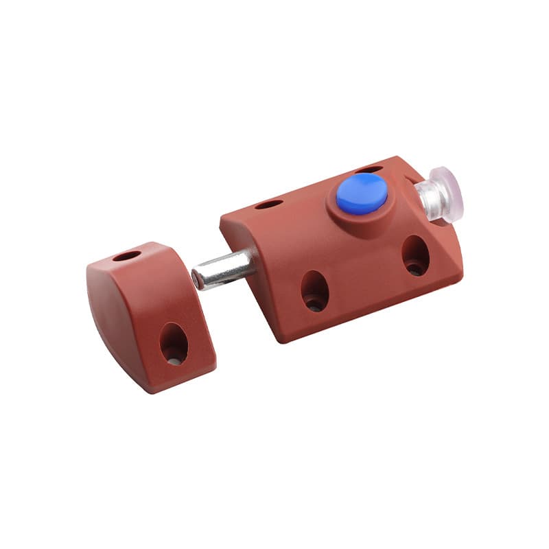 Plastic Latch Cabinet Door Spring Automatic Button Lock 5