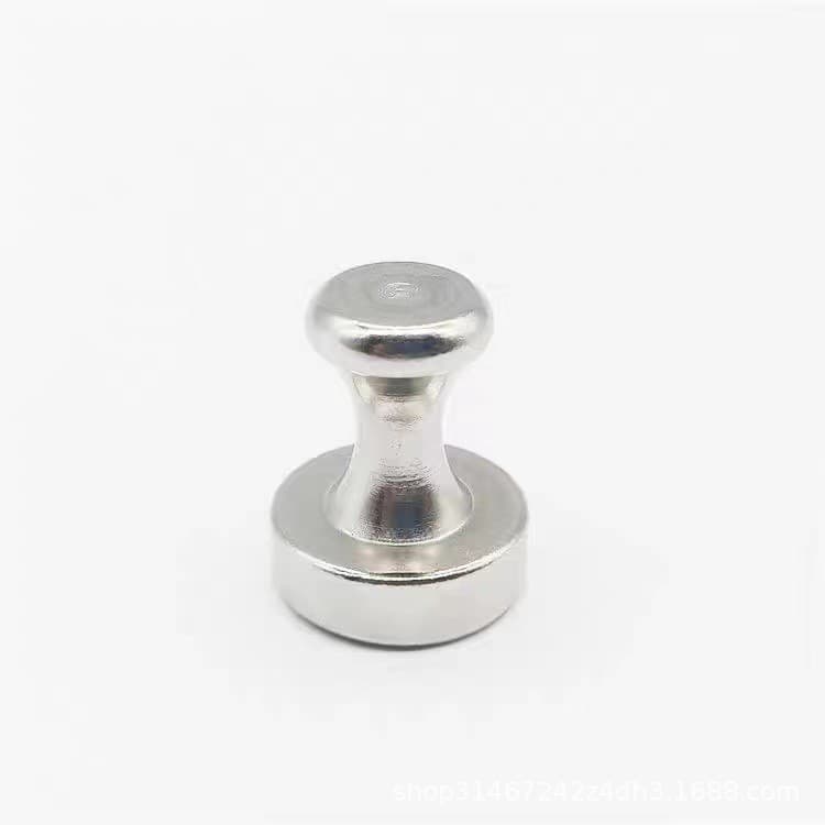 Thumbtack magnet 12*16 metal magnetic thumbtacks refrigerator magnet strong magnetic buckle office magnetic nails calligraphy and painting whiteboard strong magnetic thumbtacks 4