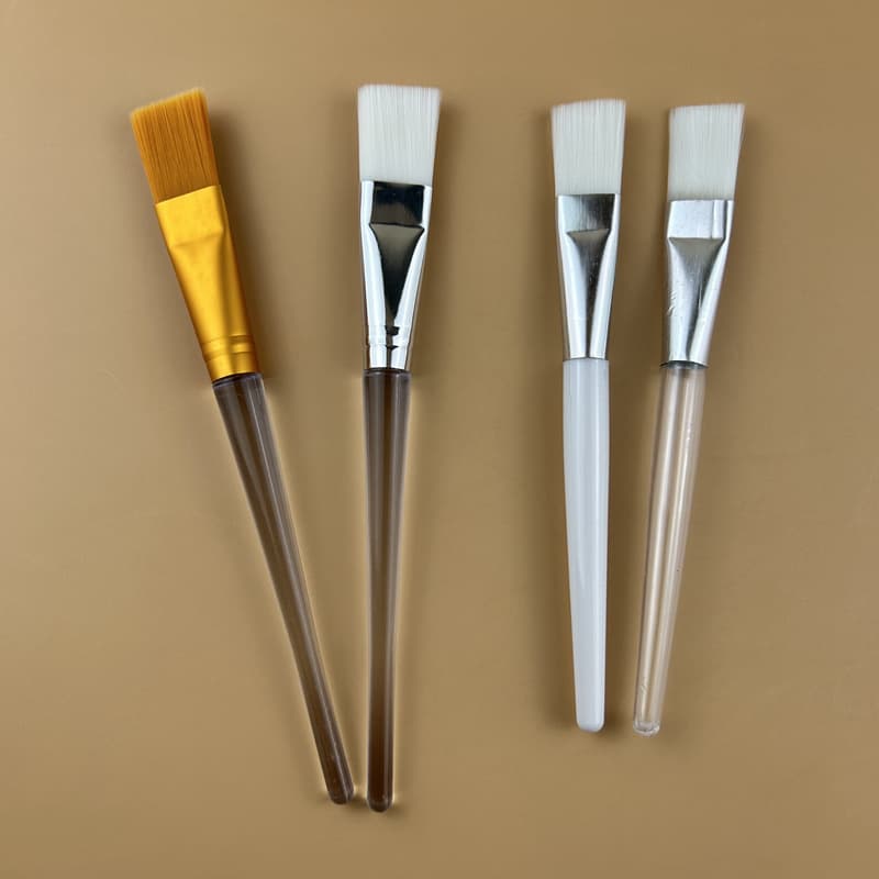 Face mask, brush, soft cosmetic foundation 3
