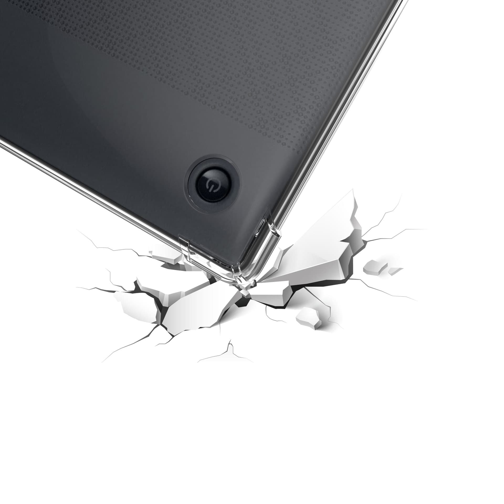 Applicable Kobo libra 2 e -book reader protective cover 7 -inch quadrilateral airbag anti -drop transparent TPU soft shell 4