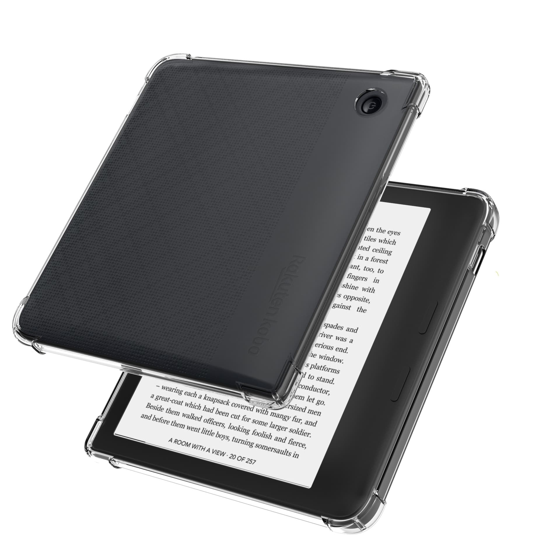 Applicable Kobo libra 2 e -book reader protective cover 7 -inch quadrilateral airbag anti -drop transparent TPU soft shell 5