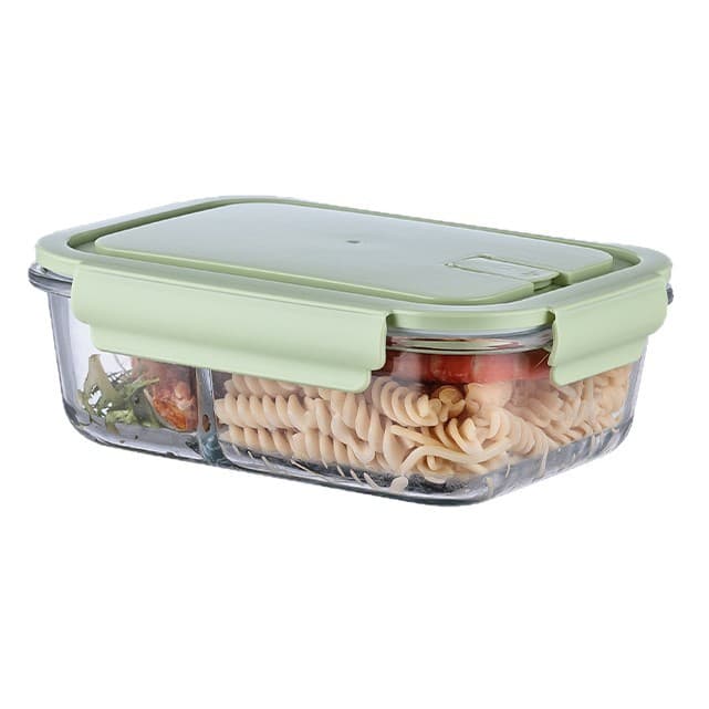 Glass bowl for supplementary food, lunch box, glass mini box 5