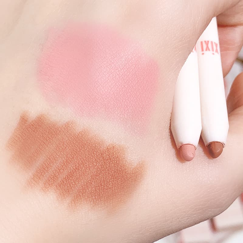 xixi Lip pencil, matte lipstick, cosmetic brush, contouring 3