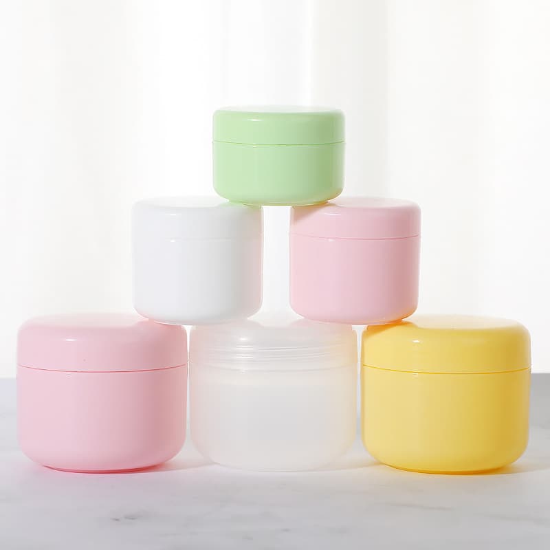 (Wholesale), cream jar, container, 20g, 30g, 50g, 100g, 200 gram, sample, trial pack, (Physicals)