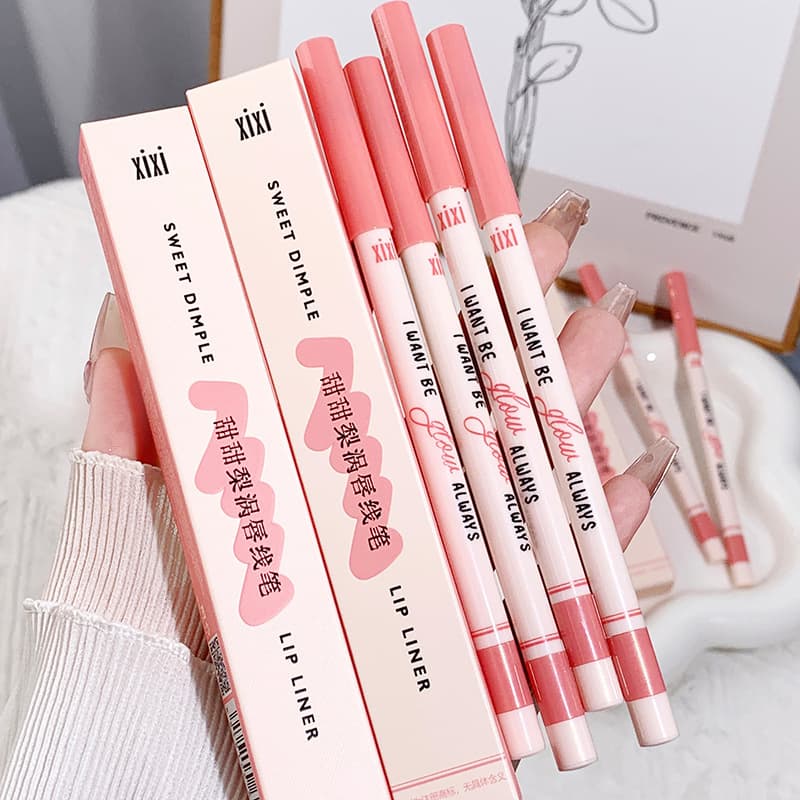 Makeup primer, lip pencil, matte waterproof lipstick, contouring, does not fade 2