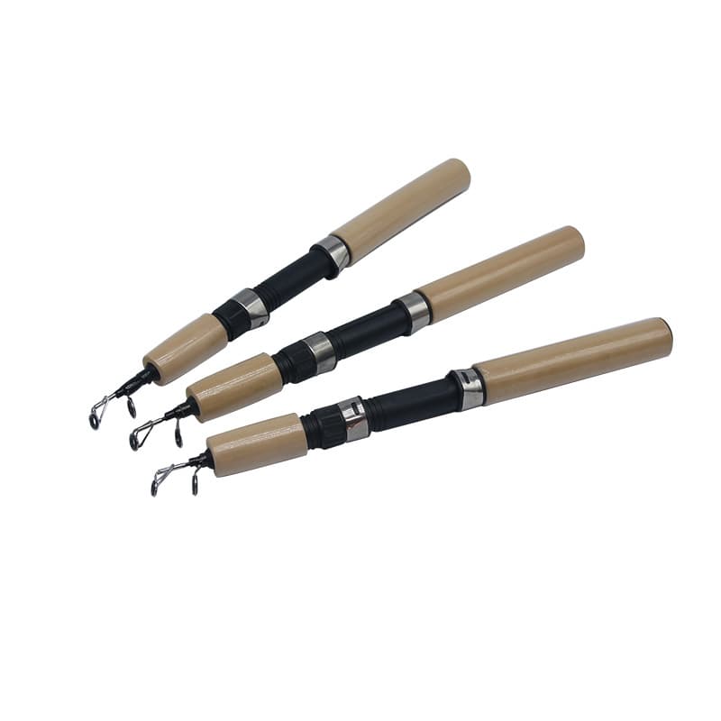 Ice fishing rod sub -rod portable mini sea fishing rod winter fishing supplies portable valve stalk fishing rod winter fishing rod 5