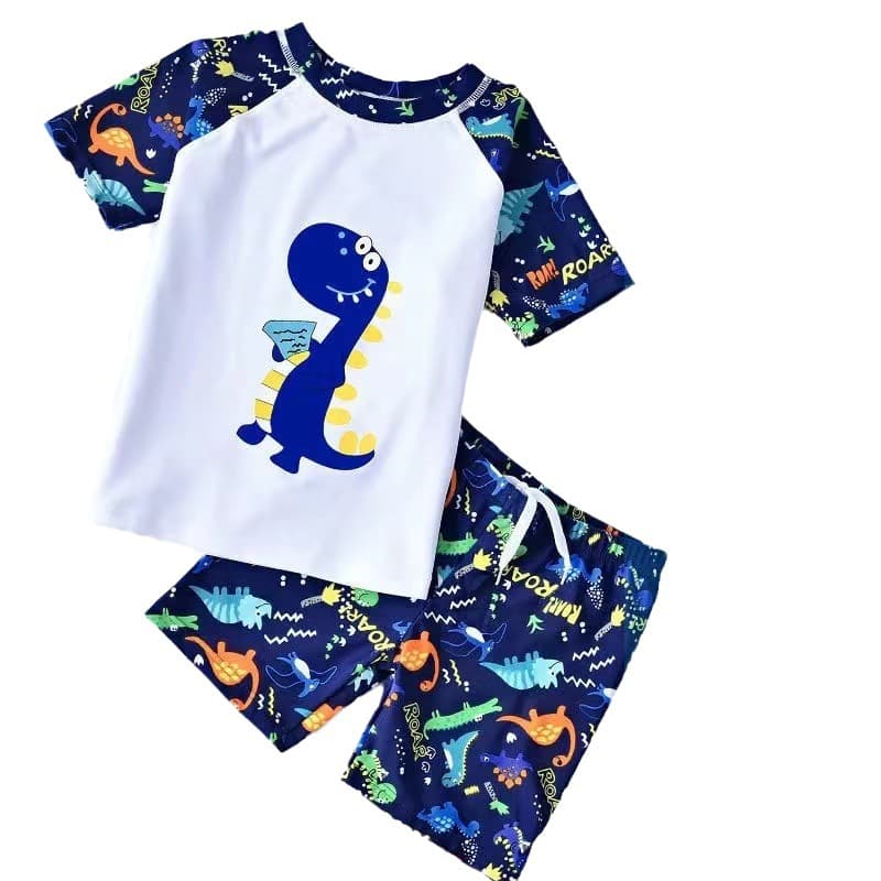 Children's summer swimwear for boys, breathable quick dry split trousers for swimming, 2026 years, for teenagers, sun protection 5