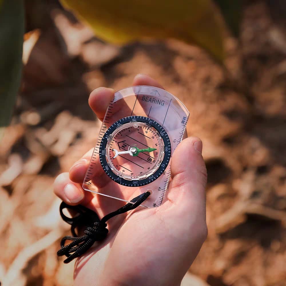 Multifunctional Outdoor High Transparent Portable Passing Pass Pass Pass Portal Powder Bandbishes Map Survival Northern Needle 3