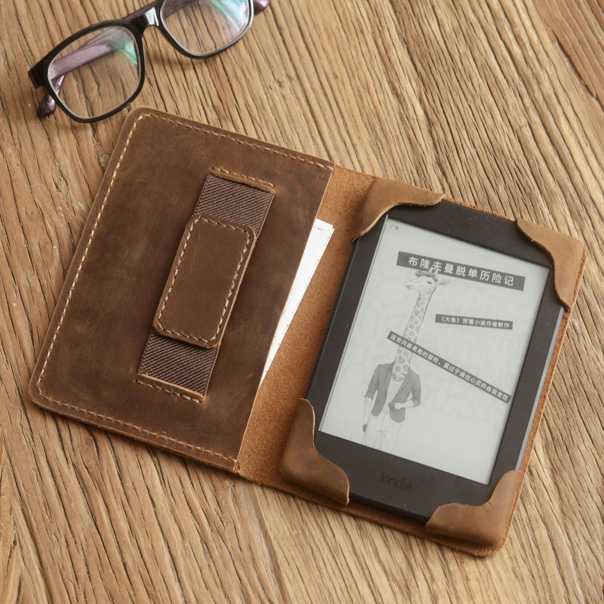 Kindle leather case is suitable for Kindle Paperwhite 11 cover e -book reader protective cover