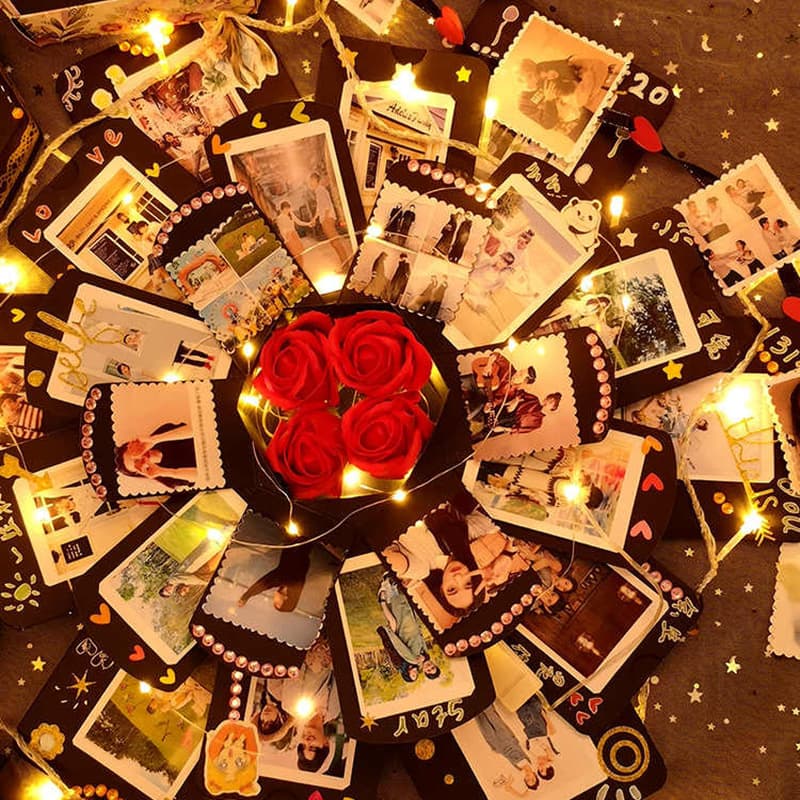 (Cross-border trading), gift box, photoalbum for St. Valentine's Day, DIY, Birthday gift 2