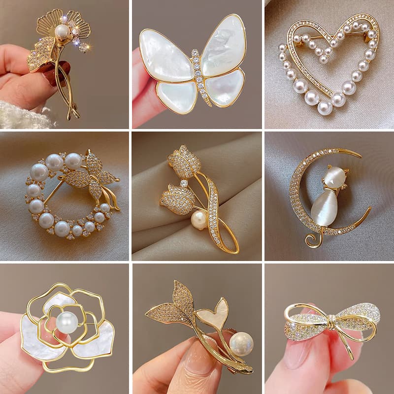 (Cross-border trading), fashionable brooch lapel pin, small protective underware, bag