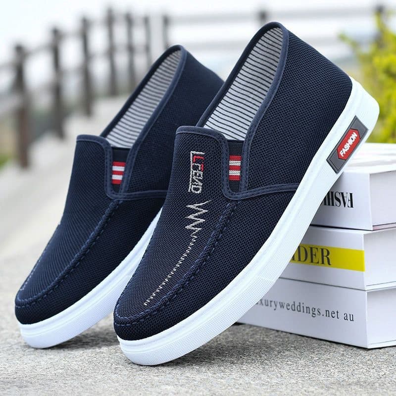 Autumn non-slip casual Beijing cloth slippers, sneakers, cloth breathable shoes, sports espadrilles, low heel, work shoes 4