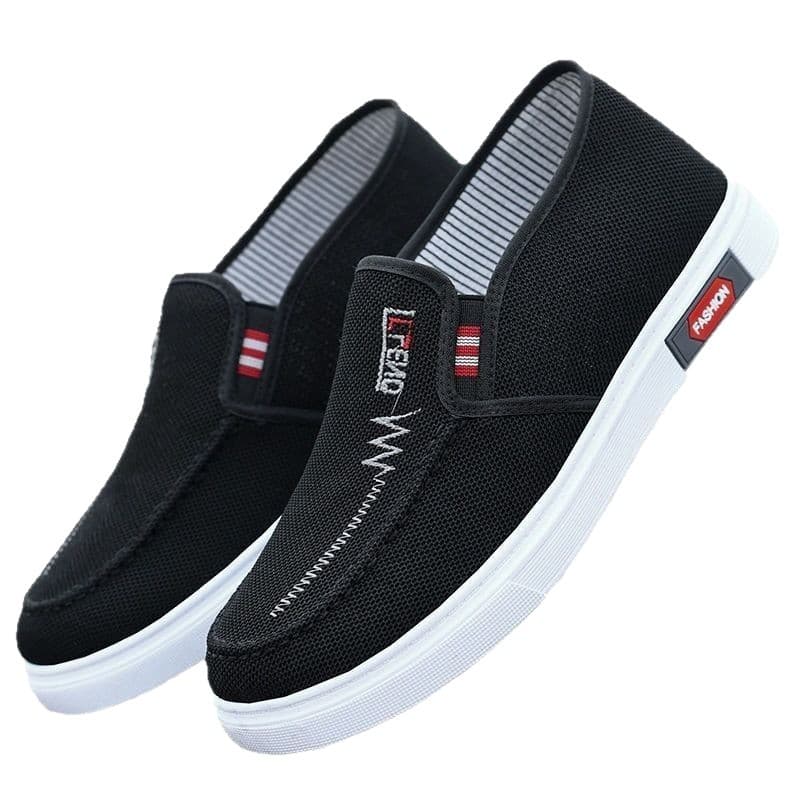 Autumn non-slip casual Beijing cloth slippers, sneakers, cloth breathable shoes, sports espadrilles, low heel, work shoes 5