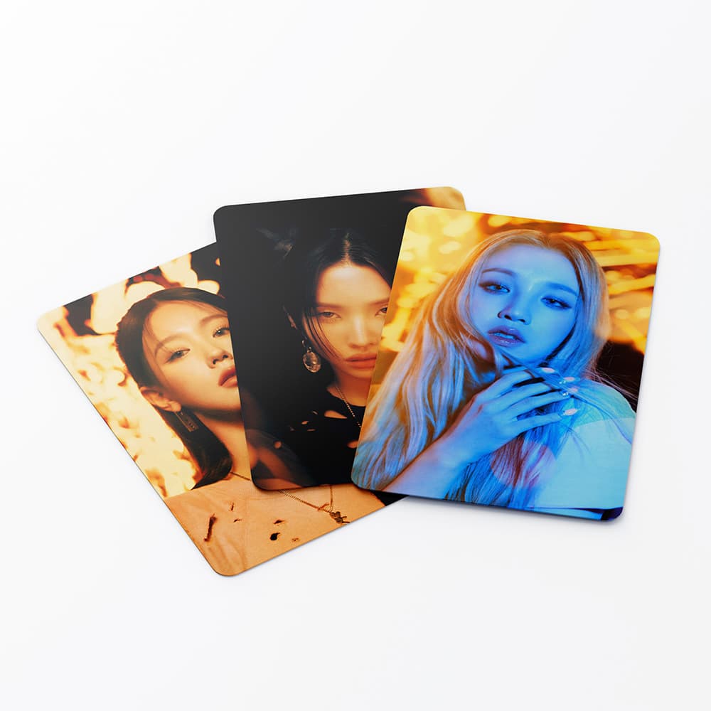 Integrate small card KPOP Korean Stream Photo Card SK LOMO Card 55 boxes of DIY collection IVE support 5