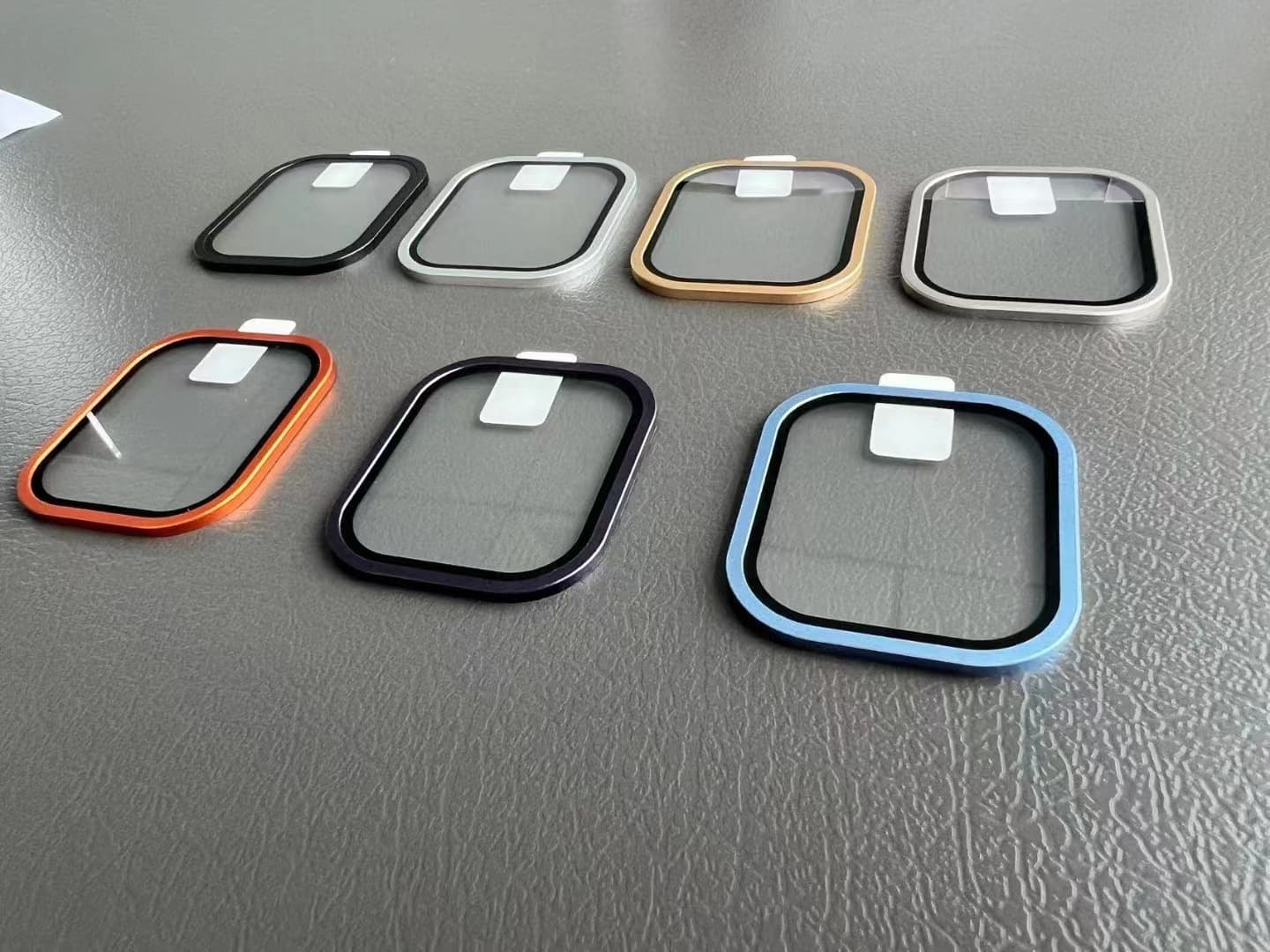 Applicable Apple Watch8 Ultra49mm Watch Steel Film Metal Frame Protective Set Parameter Color 3