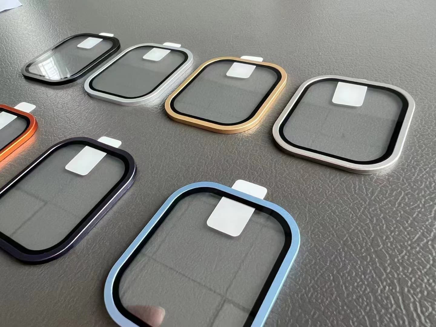 Applicable Apple Watch8 Ultra49mm Watch Steel Film Metal Frame Protective Set Parameter Color 4