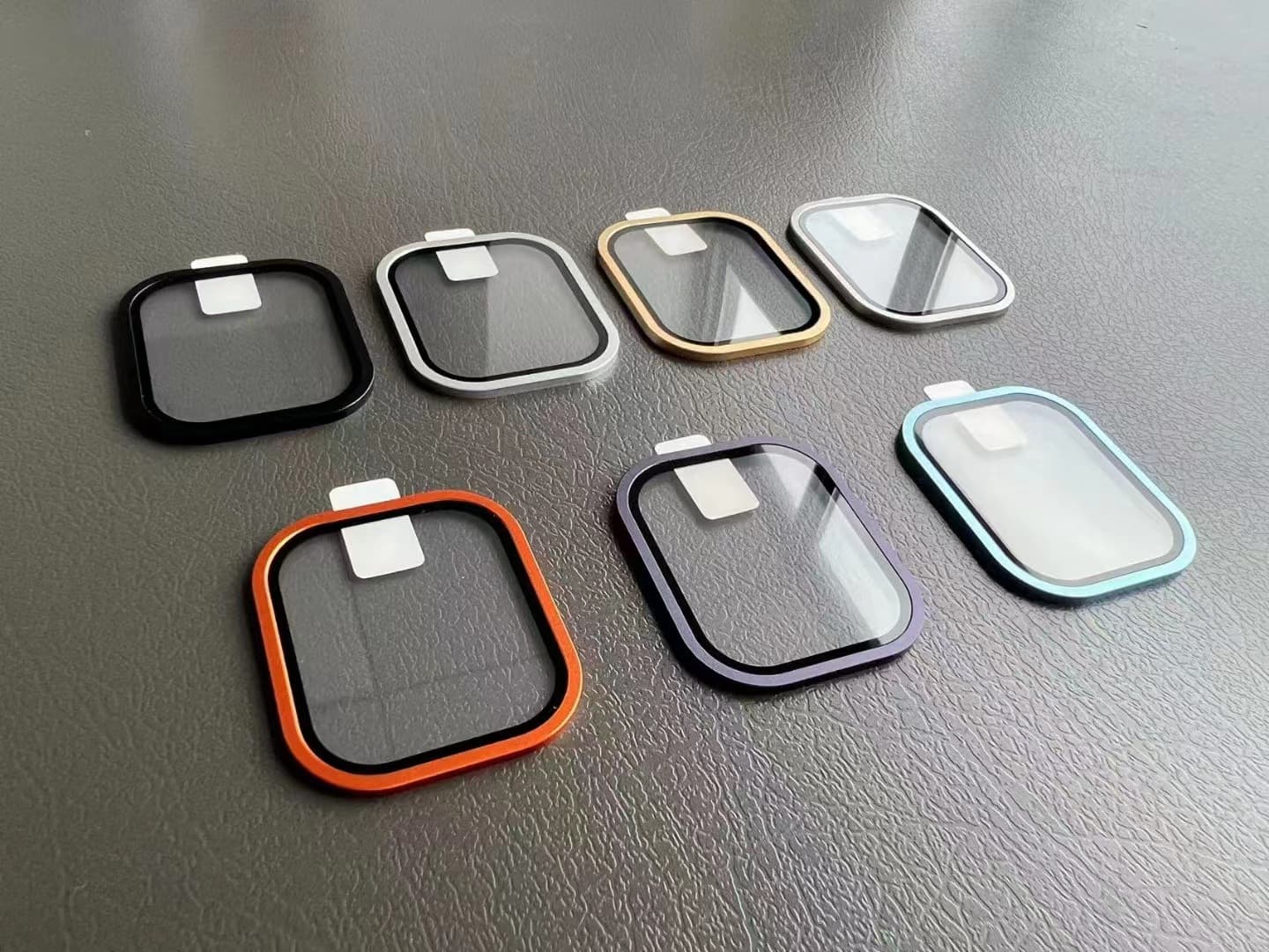 Applicable Apple Watch8 Ultra49mm Watch Steel Film Metal Frame Protective Set Parameter Color 5