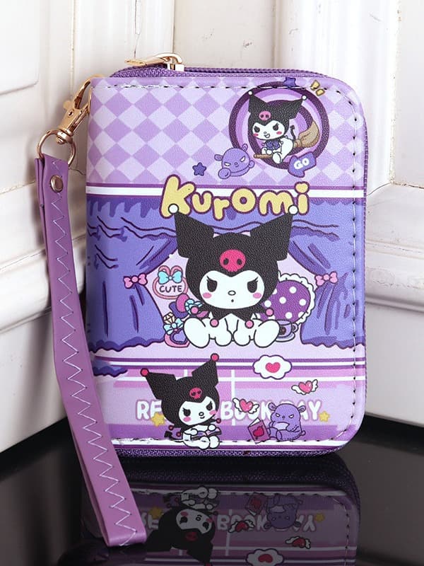 (Cross-border trading), cartoon wallet, cute storage system, handheld hand loop bag, (Physicals) 4