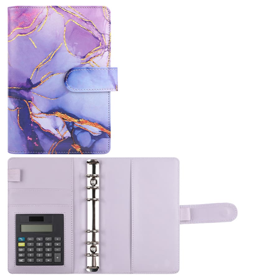 Macaron A6 live page bookkeeping notebook Creative cash budget financial planner cross -border calculator handbook 10