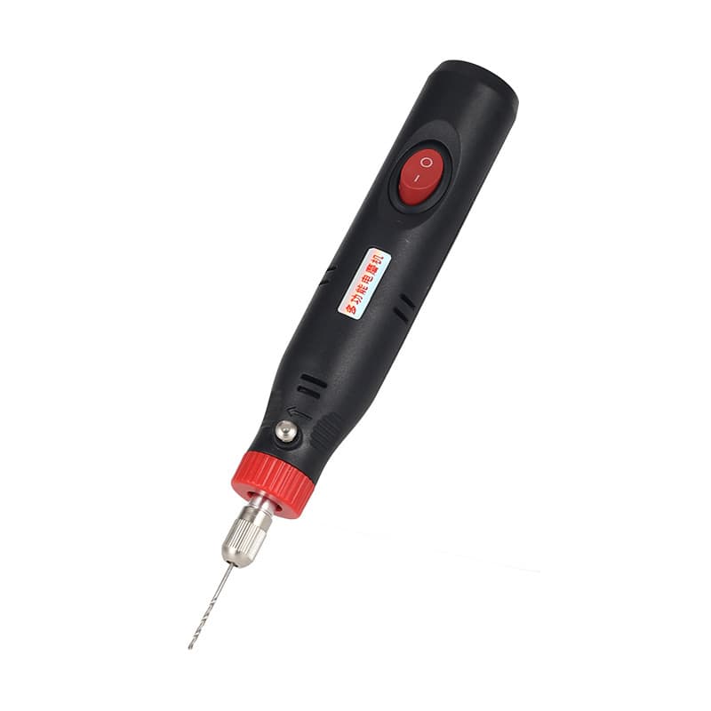 Small electric drill, keychain, acrylic doll pearl, hole puncher, DIY 5