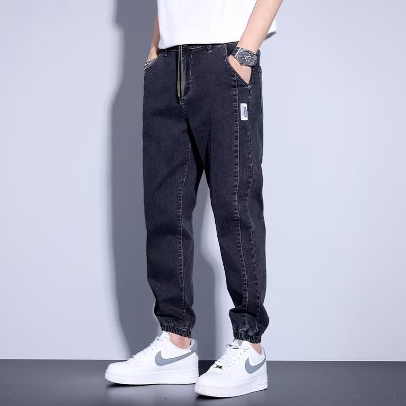 Jeans, fashionable comfortable trend trousers, Korean style, oversize 2