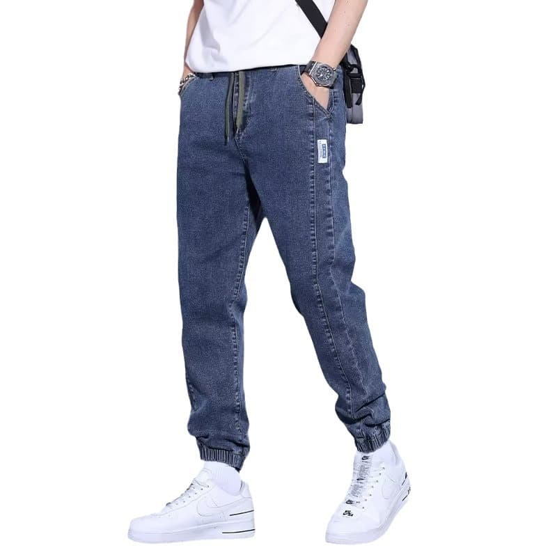 Jeans, fashionable comfortable trend trousers, Korean style, oversize 5