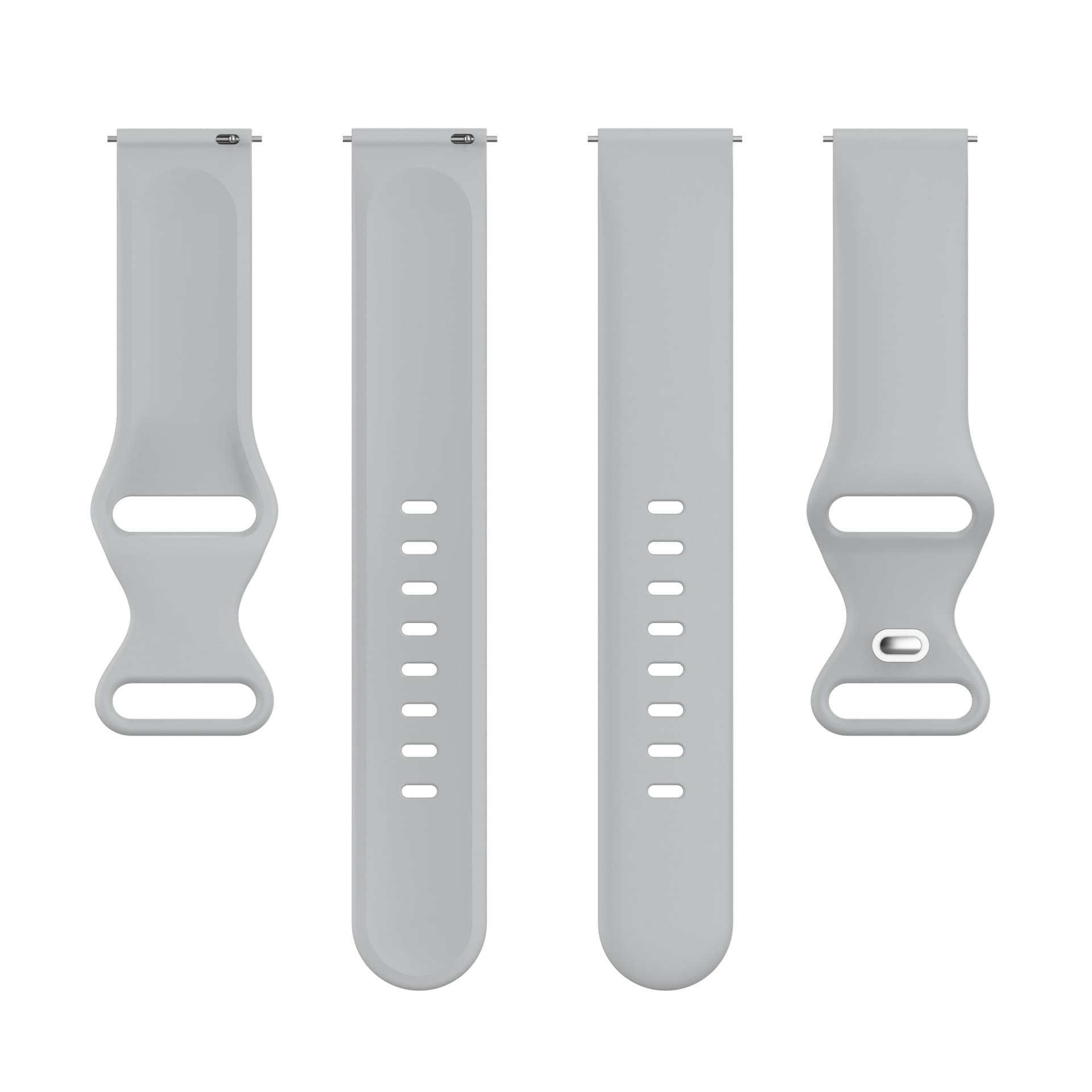 Applicable to Huami Watch Amazfit Active Silicone Stand Ribbon BIP3 Pro Butterfly Caps Sports wristband 20mm 4